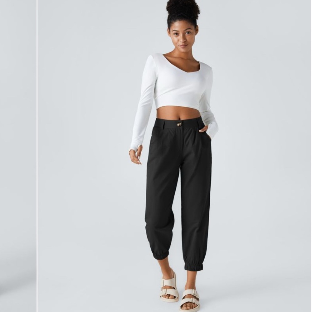 HALARA Black Women's Track Joggers